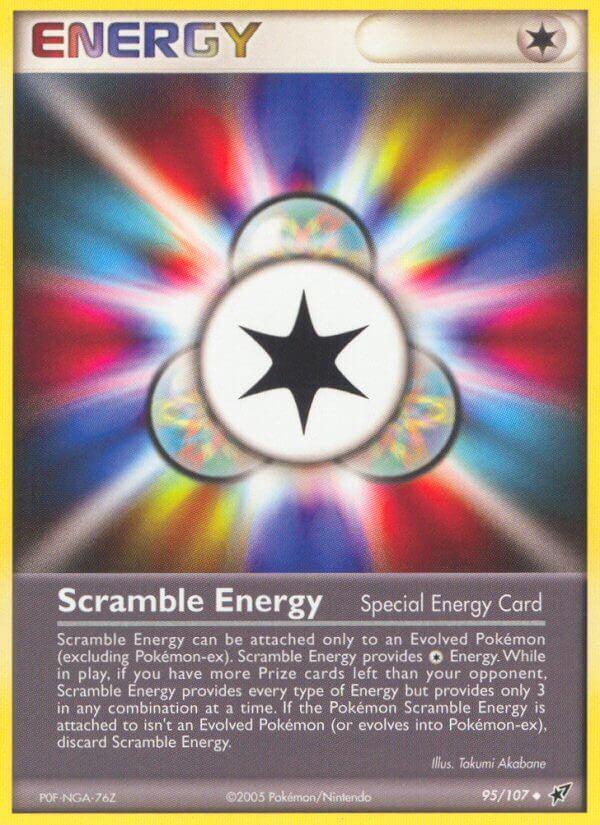 Carte Pokémon: Scramble Energy [Énergie codée]