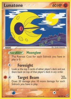 Carte Pokémon: Lunatone