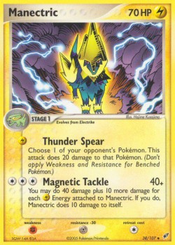 Carte Pokémon: Manectric