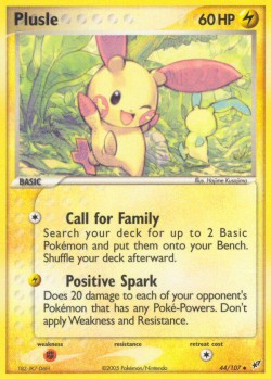 Carte Pokémon: Plusle