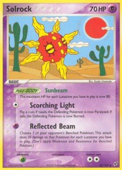 Carte Pokémon: Solrock