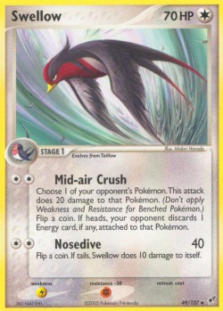 Carte Pokémon: Swellow