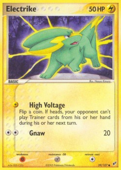 Carte Pokémon: Electrike