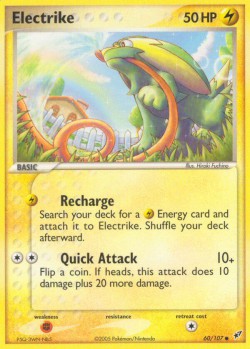 Carte Pokémon: Electrike