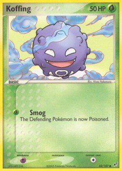 Carte Pokémon: Koffing