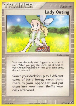 Carte Pokémon: Lady Outing