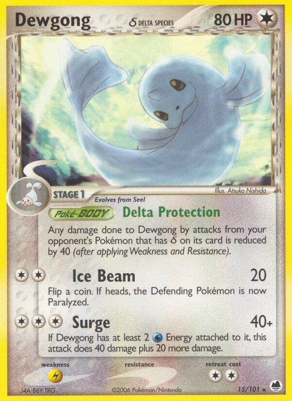 Carte Pokémon: Dewgong δ [Lamantine δ]