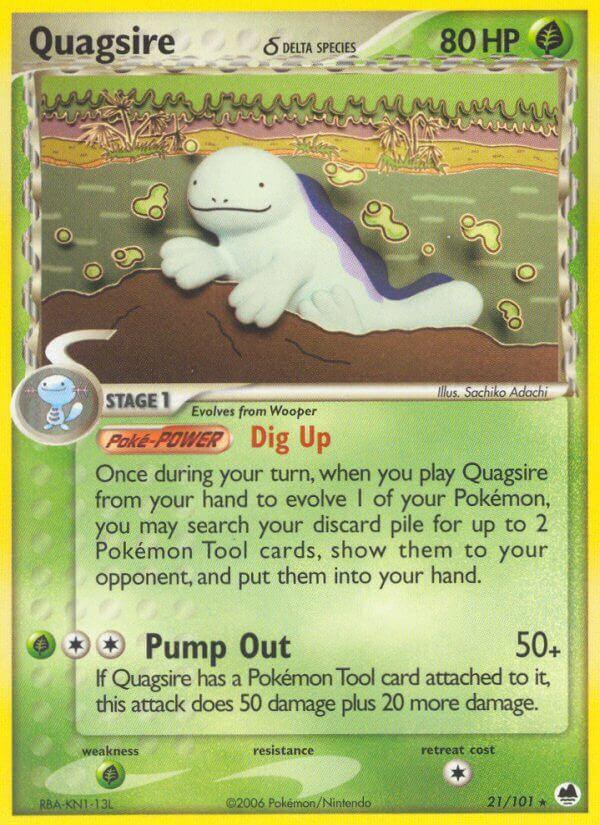 Carte Pokémon: Quagsire δ [Maraiste δ]