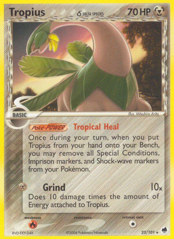 Carte Pokémon: Tropius δ [Tropius δ]