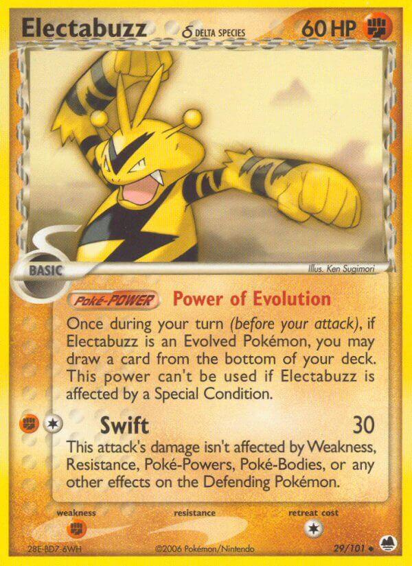 Carte Pokémon: Electabuzz δ [Elektek δ]