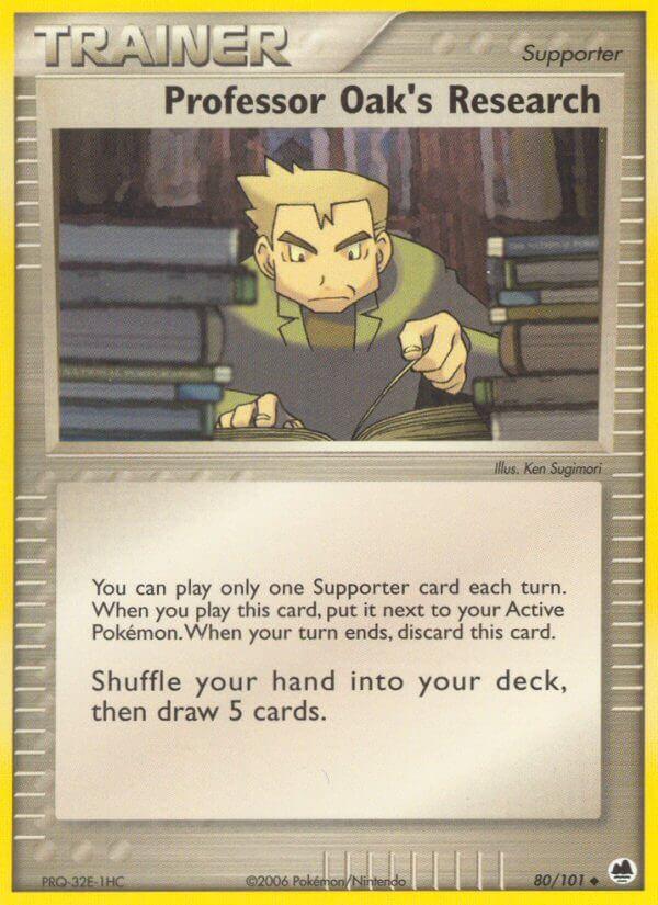 Carte Pokémon: Prof. Oak's Research [La recherche du Prof. Chen]