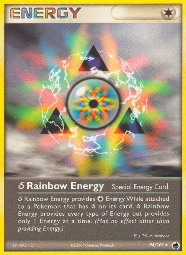 Carte Pokémon: δ Rainbow Energy [Énergie Multicolore δ]