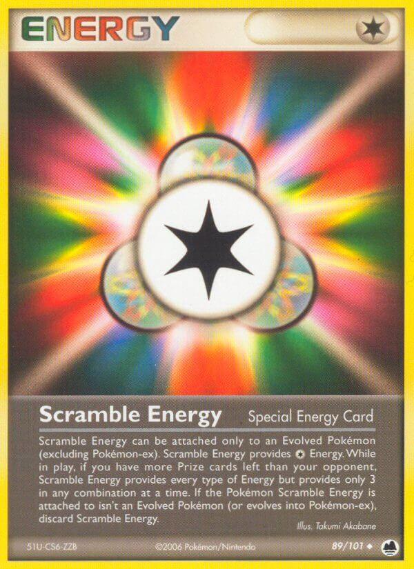 Carte Pokémon: Scramble Energy [Énergie codée]