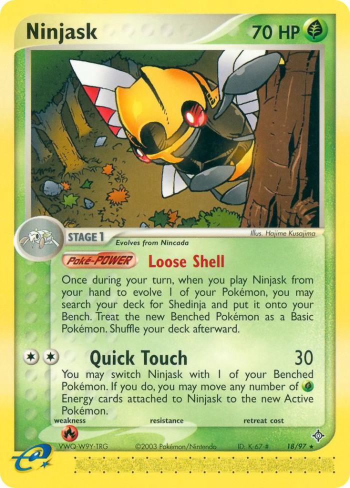 Carte Pokémon: Ninjask [Ninjask]