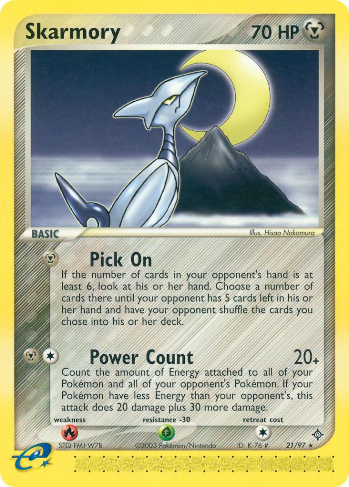 Carte Pokémon: Skarmory [Airmure]