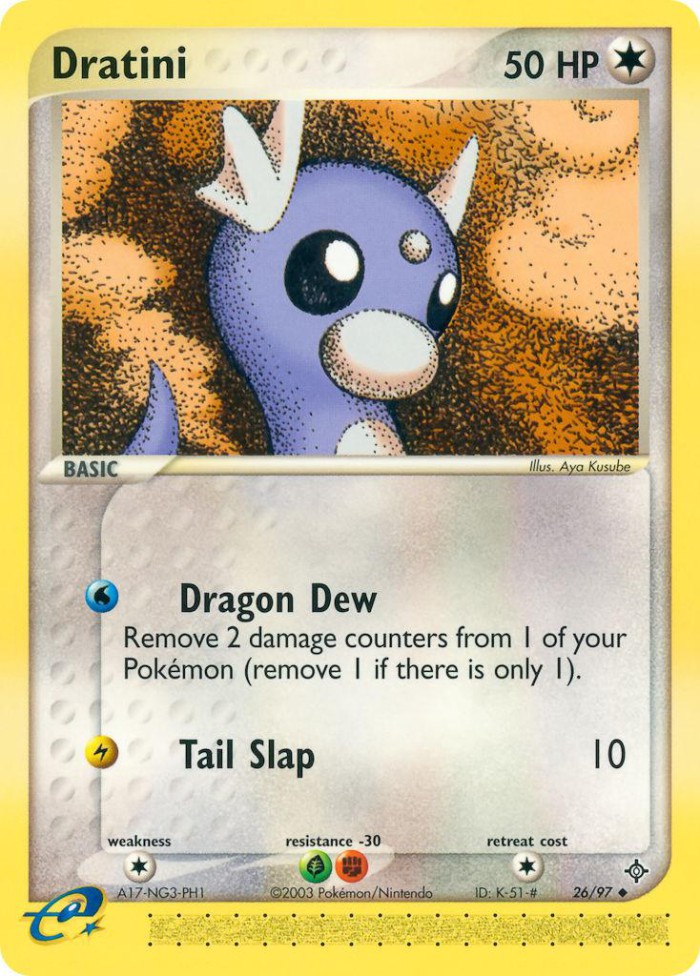 Carte Pokémon: Dratini [Minidraco]