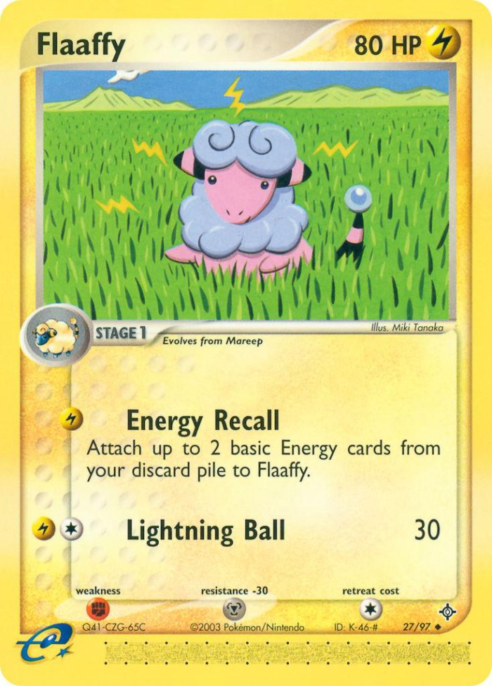 Carte Pokémon: Flaaffy [Lainergie]