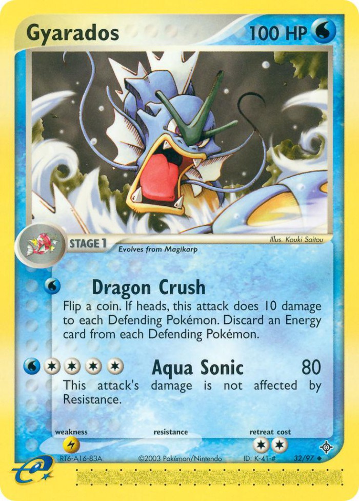 Carte Pokémon: Gyarados [Leviator]