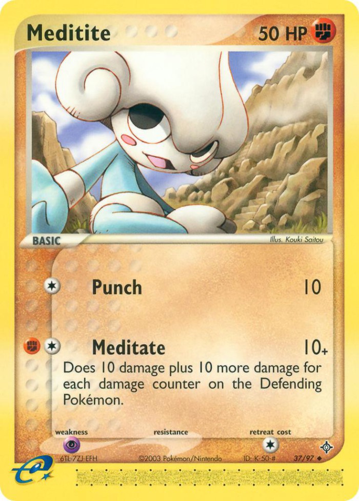 Carte Pokémon: Meditite [Meditikka]