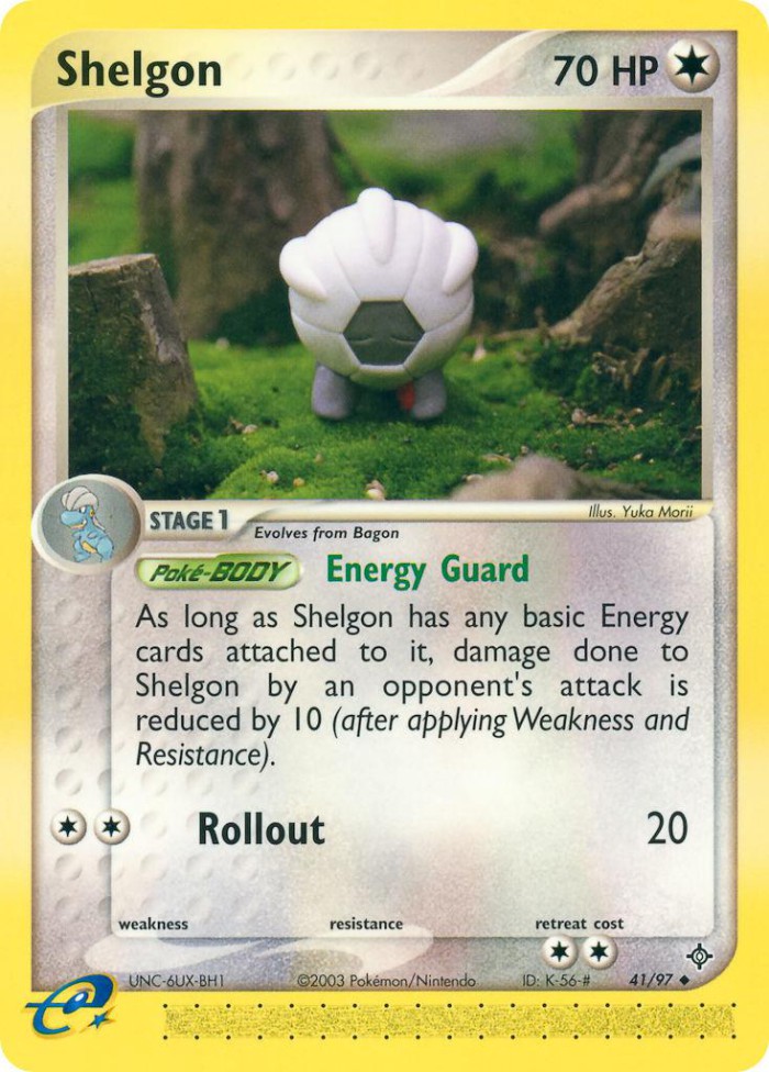 Carte Pokémon: Shelgon [Drackhaus]