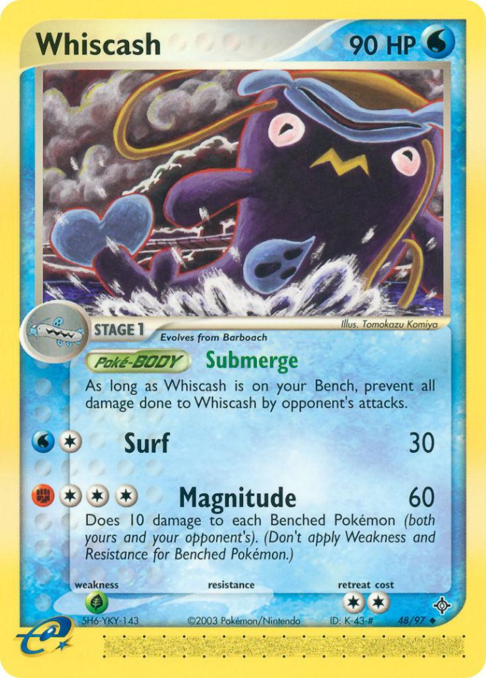 Carte Pokémon: Whiscash [Barbicha]