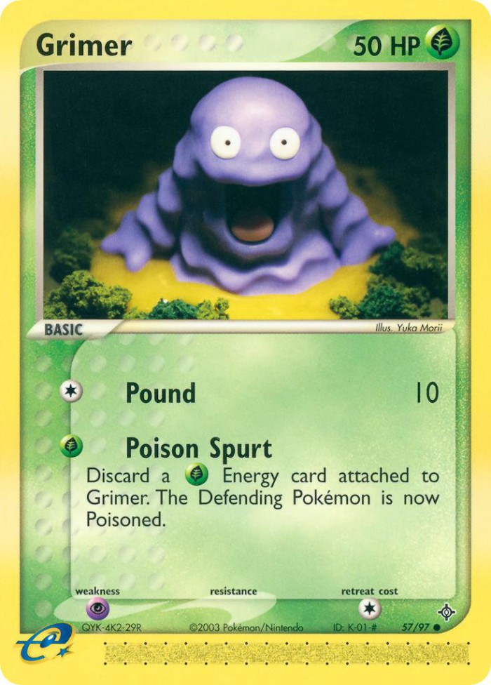 Carte Pokémon: Grimer [Tadmorv]