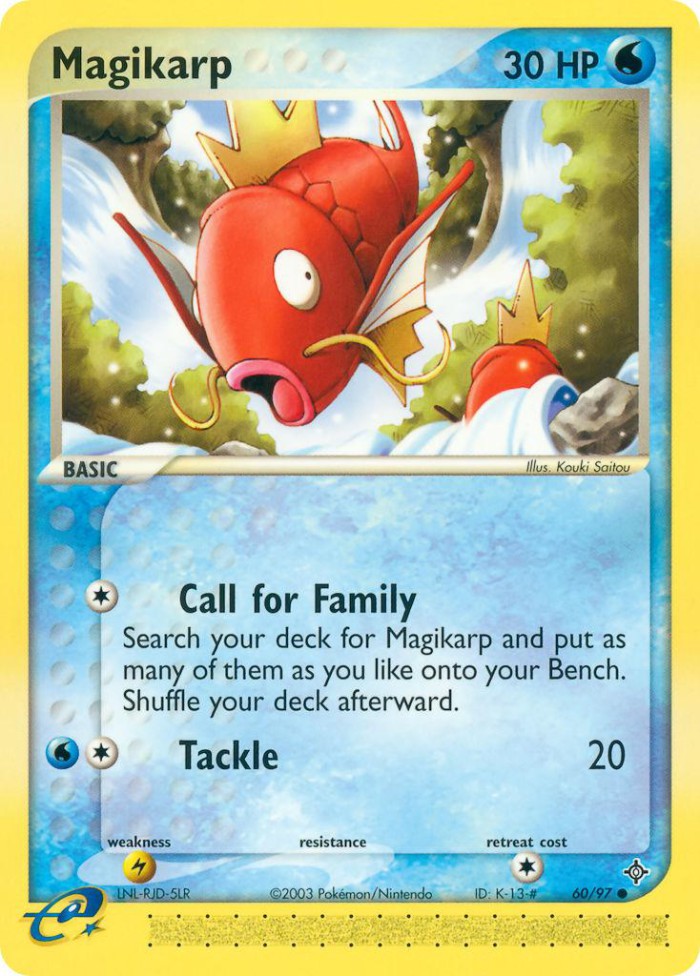 Carte Pokémon: Magikarp [Magicarpe]