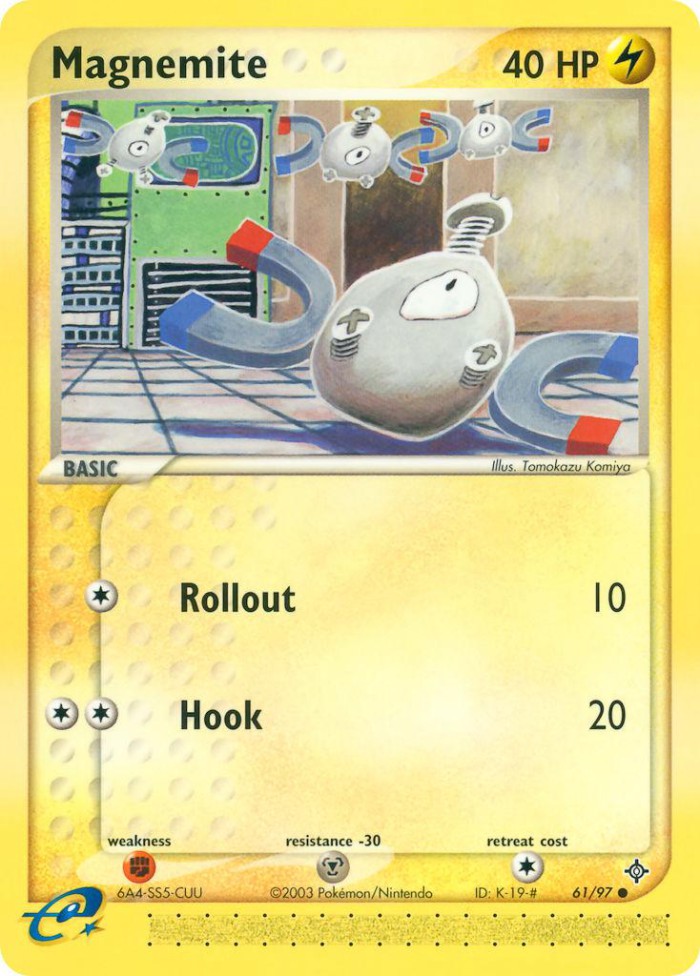 Carte Pokémon: Magnemite [Magneti]