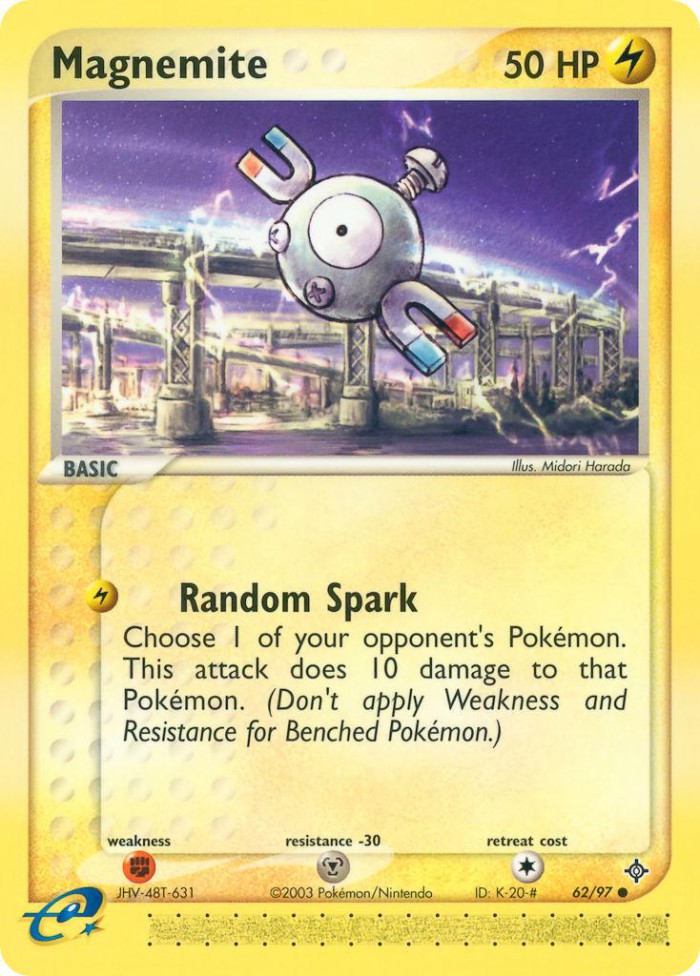 Carte Pokémon: Magnemite [Magneti]