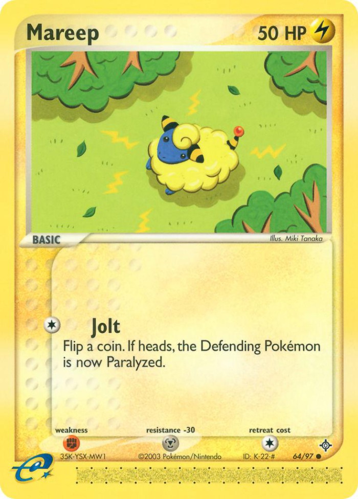 Carte Pokémon: Mareep [Wattouat]