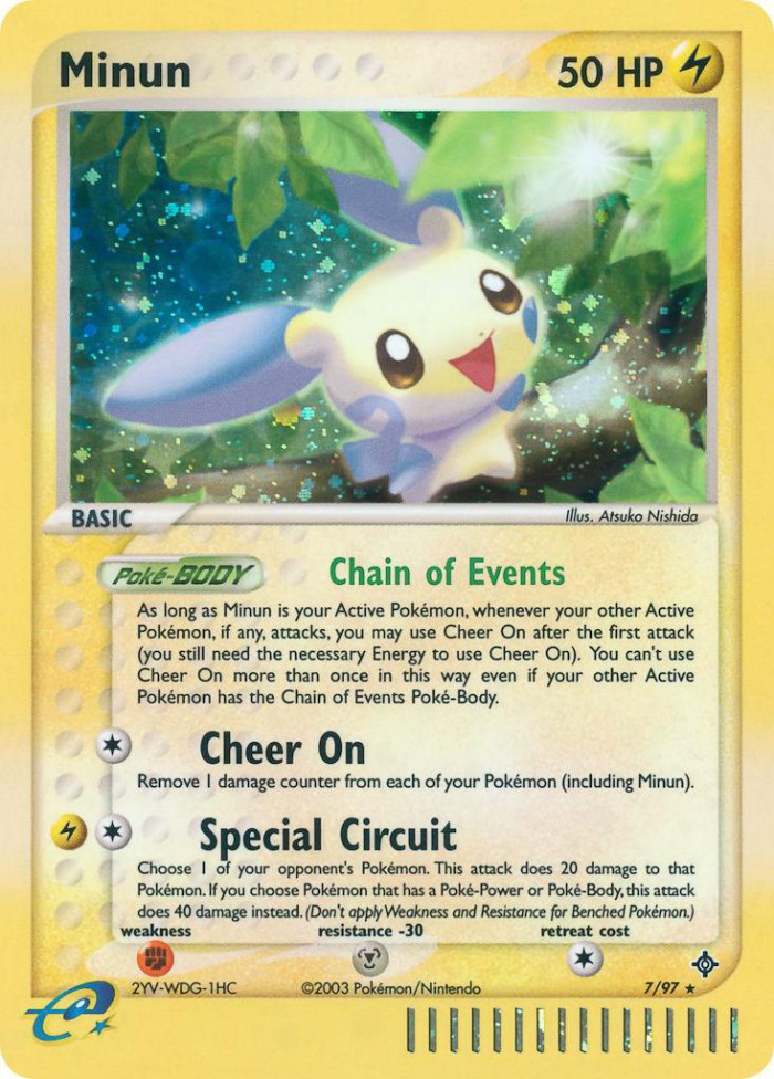 Carte Pokémon: Minun [Negapi]