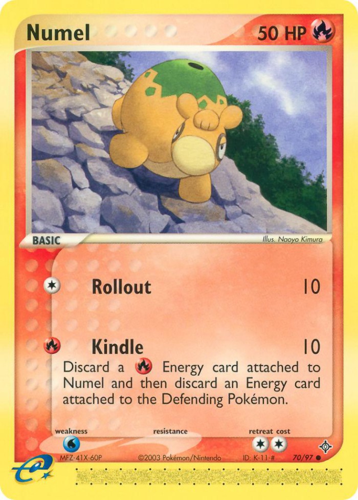 Carte Pokémon: Numel [Chamallot]