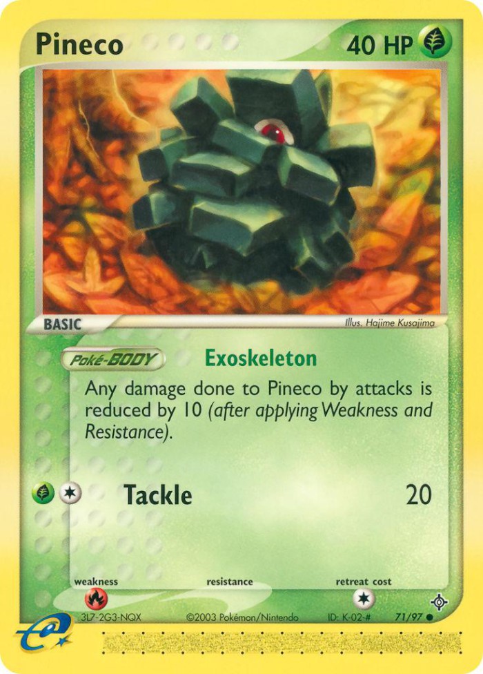 Carte Pokémon: Pineco [Pomdepic]