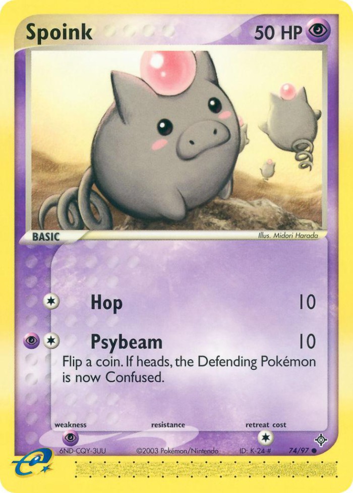 Carte Pokémon: Spoink [Spoink]