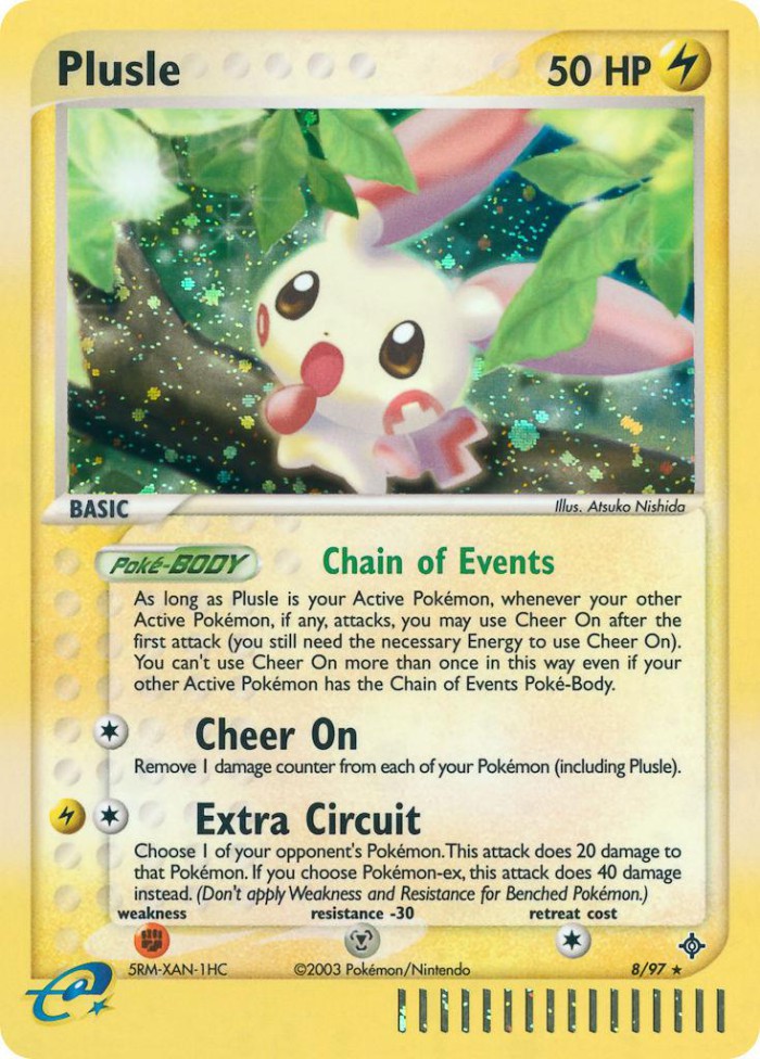 Carte Pokémon: Plusle [Posipi]