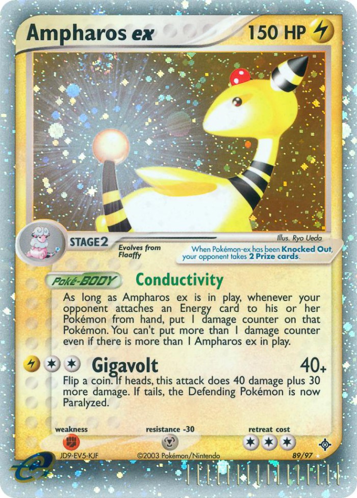 Carte Pokémon: Ampharos ex [Pharamp ex]