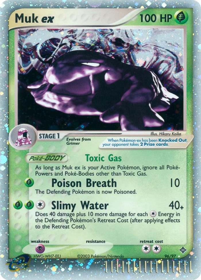 Carte Pokémon: Muk ex [Grotadmorv ex]