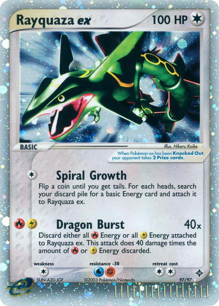 Carte Pokémon: Rayquaza ex [Rayquaza ex]