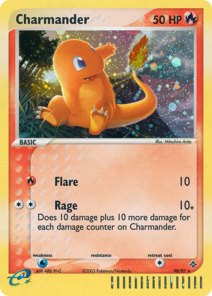 Carte Pokémon: Charmander [Salamèche]