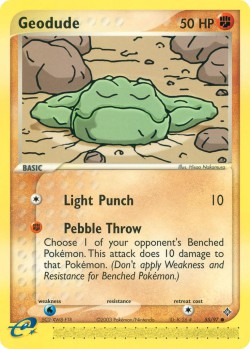 Carte Pokémon: Geodude