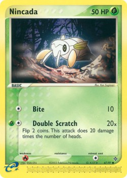 Carte Pokémon: Nincada