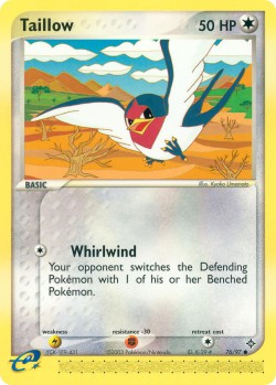 Carte Pokémon: Taillow