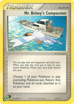 Carte Pokémon: Mr. Briney's Compassion