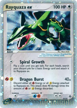 Carte Pokémon: Rayquaza ex