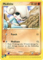 Carte Pokémon: Méditikka