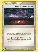 Carte Pokémon: Système à basse pression