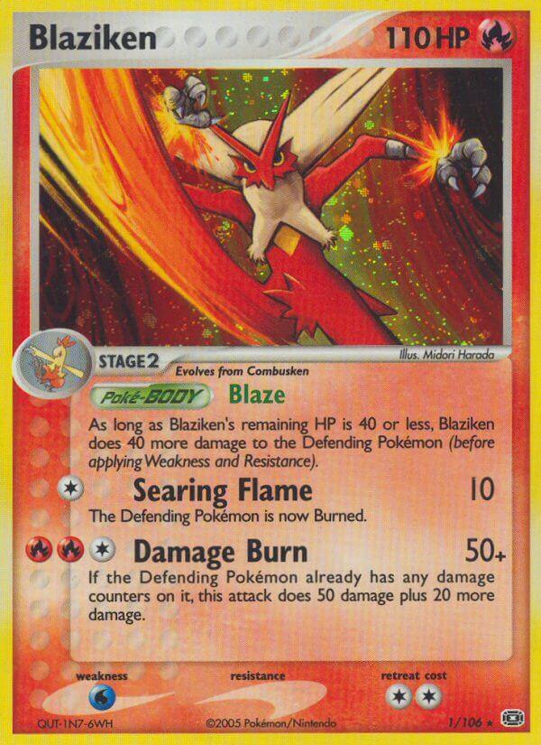 Carte Pokémon: Blaziken [Brasegali]