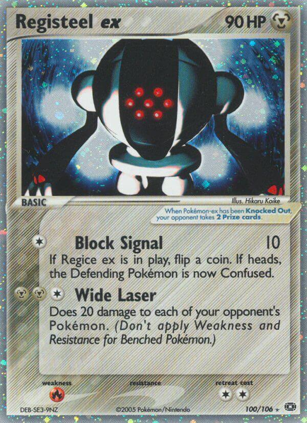 Carte Pokémon: Registeel ex [Registeel ex]