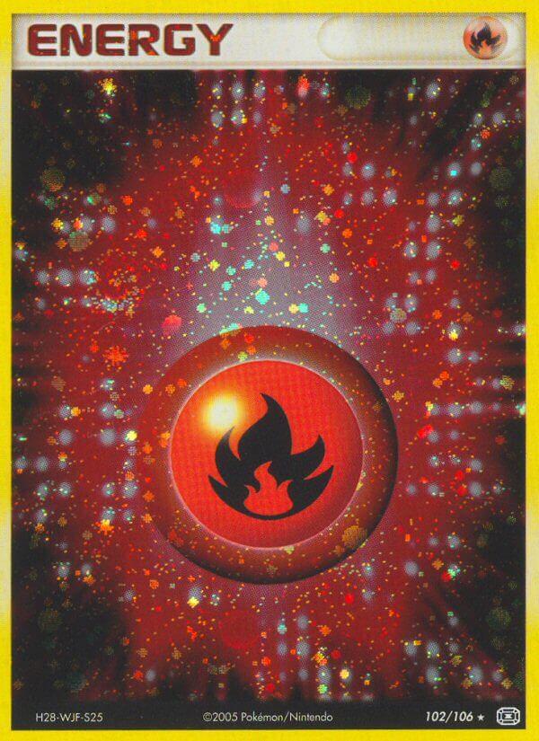 Carte Pokémon: Fire Energy [Énergie Feu]