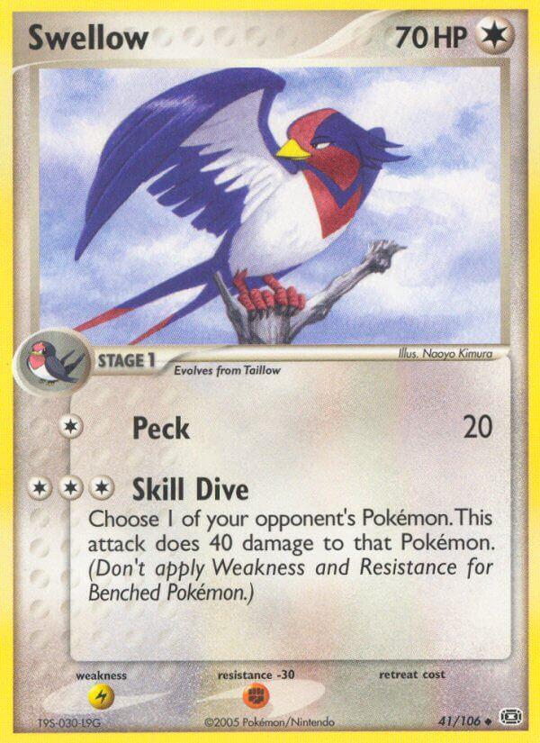 Carte Pokémon: Swellow [Heledelle]